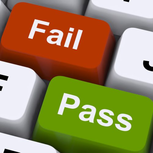 Pass Or Fail Keys To Show Exam Or Test Results